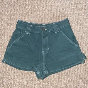 PacSun High Waist Green Women's Shorts